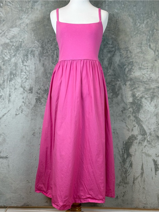 Old Navy Dresses & Skirts - Old Navy Fit and Flare Combination Midi Sleeveless Pink Dress Sz M
